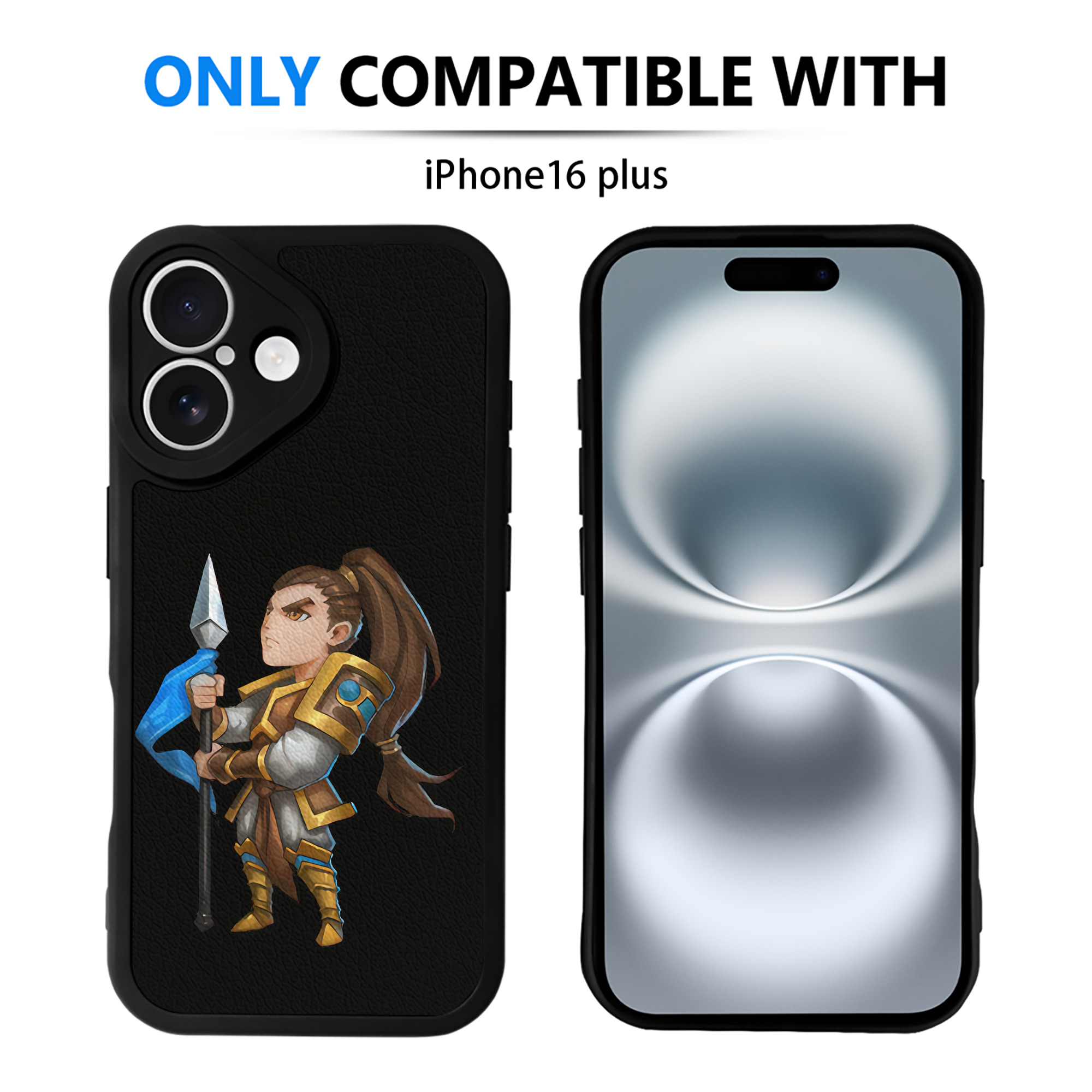リーグ・オブ・レジェンド League of Legends LOL 【iPhone 16シリーズ対応】シリコンスマホケース（レザー調） 材質：シリコン